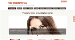 Desktop Screenshot of plastycznachirurgia.eu